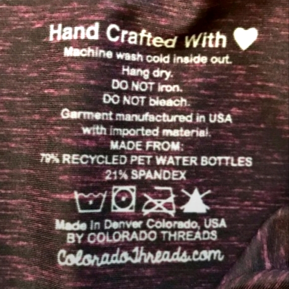 Colorado Threads Yoga Leggings - Picture 8 of 9